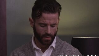 Gay hunk Hans Berlin in passionate interracial ass pounding