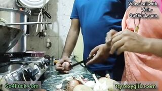 Indian Wife Ke Samne Sister Ko Choda Husband Ne kitchen Me
