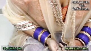 Indian Big Boobs Wife Ko karwa chauth Pe Husband Diya Lund Aur Chudai