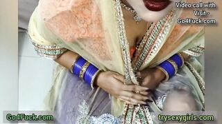 Indian Big Boobs Wife Ko karwa chauth Pe Husband Diya Lund Aur Chudai