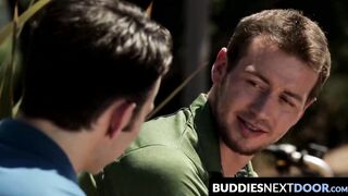 BuddiesNextDoor.com - Mark buries his hungry virgin cock deep into Graham's hot eager
