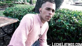 LecheLatinos.com - Straight Latino's POV debut with a raw, hard bareback bang