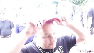 Stranger Fucked by German Mia Blow in Bus