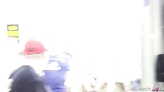 Stranger Fucked by German Mia Blow in Bus