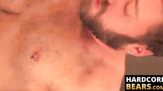 HardcoreBears.com - Big strong dick mature bear fucking this amateur hunks ass vigoro