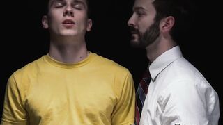 DisposedBoys.com - Hot Tyler Tanner shoots load while getting dildo fucked with suite