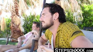 StepsonXXX.com - Pale twink Jack Bailey barebred by jock boss Isaac Parker
