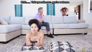 Beige Gamers BF Sneaks Slutty Emo Pussy