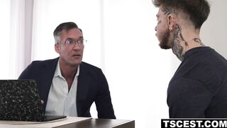 FTM cutie fucked in his heavenly boypussy!