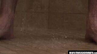 BoyMissionary.com - Mormon twink's sacred self-pleasure as he strokes his long shaft