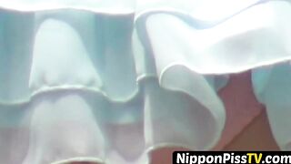 NipponPissTV.com - Hairy Oriental cunts go wild on hidden cam footage outdoors