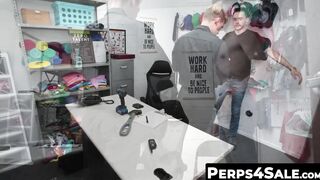 Perps4Sale.com - Sexy criminals butt hole fingered and fucked by Inspector