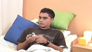 Two gorgeous twinks Antonio and Marcos enjoy in anal sex