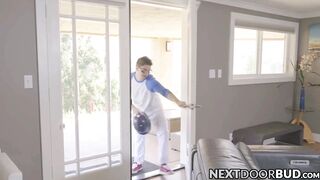 Three athletic homosexuals bareback fuck and suck dicks