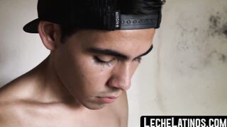 LecheLatinos.com - Latino's wild pickup sex ends with a raw fuck and a jizz-covered f