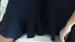 Lasses creampied after hardcore pounding by teachers