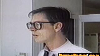 RetroDudes.com - Cock hungry vintage homos show off their hairy dicks