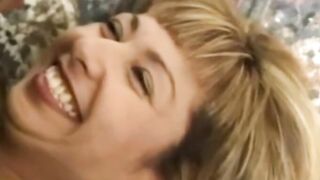 Young gal gets her wet hole filled by mature cock first time
