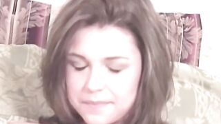 Curvy cutie toyed and fucked in her first time ever porn shoot
