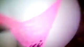 Twink's Pink Panty Bareback