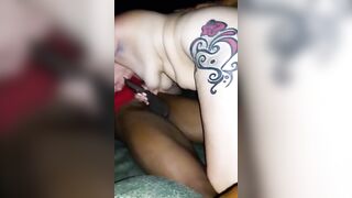 Fantasyland: Interracial Threesome Amateur Blowjob Video