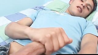 OTBXXX.com - Kevin gets freaky with his fuck stick playing until he cums hard