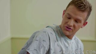 Tight doctor Landon breeds with gorgeous Brandon