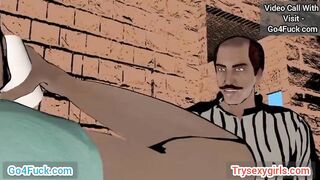 New Savita Bahu Blackmail Karke Sasur Ji Utha Utha Kar Chudai Kari