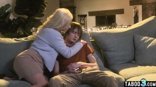 MILF stepmom spending time with stepson