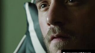 DisruptiveMovie.com - Muscular Daddy Ty Roderick pounded hard by sexy bear Isaac X in