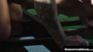 DisruptiveMovie.com - Muscular Daddy Ty Roderick pounded hard by sexy bear Isaac X in
