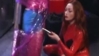 PussyCatsLatex.com - Vintage toy bondage with lesbian sub and mistress