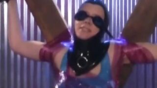PussyCatsLatex.com - Vintage toy bondage with lesbian sub and mistress