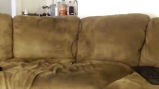 Ebony Plays With Dildo On Webcam