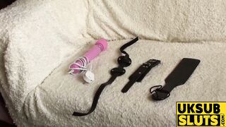 UKSubSluts.com - Blonde Jessica Jensen's submissive slut role with big cocks