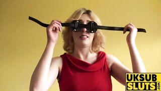 UKSubSluts.com - Blonde Jessica Jensen's submissive slut role with big cocks