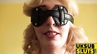 UKSubSluts.com - Blonde Jessica Jensen's submissive slut role with big cocks