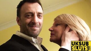 UKSubSluts.com - Sexy mature Amy's rough pounding craving with a big cock