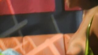 Gas masked submissive spanked and dominated over