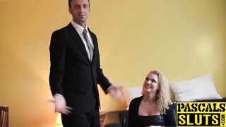 Busty Anita loves sucking big dick and getting fucked hard