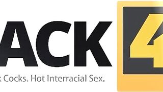 BLACK4K. cunt with mouth from Italy has snatch filled with the monstrous