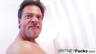Big Titted blond Britney getts her vagina punded by porn stud