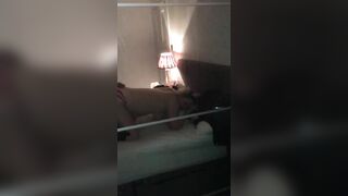 Polish Cougar sucking off dick