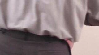 Bad Presentation Spanking The Office milf Loving The Moment