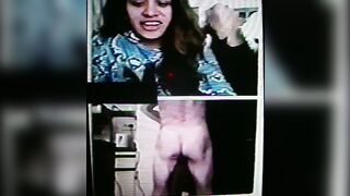 Squeels of delight as 2 asian girls adore my ass (+ sound )