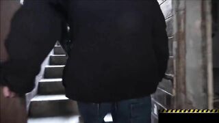 plump pvc booty bimbos and three guys