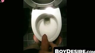 BoyDesire.com - Sean Taylor shows off his morning boner and hard uncut cock