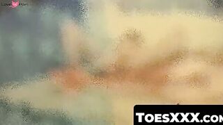 ToesXXX.com - Billy talks directly to you as he plays with his big cock in solo