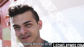 LecheLatinos.com - Straight Latino's POV bareback fuck leads to an explosive orgasm
