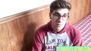 Alluring guy Arthur Joseph sways boredom by masturbating his hungry cock